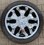 Alu kolo 8.5x20“ ET38, 5x114.3x67, 5x112x66.5 a Falken FK452 255/45 R20 105Y XL 0%