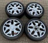 Alu kolo 8.5x20“ ET38, 5x114.3x67, 5x112x66.5 a Falken FK452 255/45 R20 105Y XL 0%