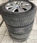 Plechový disk BMW KFZ 8345 7Jx16" 5x120x72,5 ET34 a Kleber Krisalp HP 205/55 R16 91H 70% + Poklice