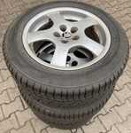 Alu kolo BORBET 7.5x16" ET35, 5x100x57 a Continental ContiWinterContact TS830 P 205/60 R16 96H XL 98% ContiSeal