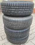 Alu kolo BORBET 7.5x16" ET35, 5x100x57 a Continental ContiWinterContact TS830 P 205/60 R16 96H XL 98% ContiSeal