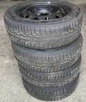 Plechový disk KFZ 7760 6Jx15 5x100x57 ET38 a Kleber Krisalp HP2 185/60 R15 84T 80%