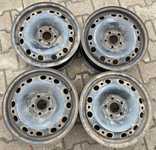 Plechový disk KFZ 7760 6Jx15 5x100x57 ET38