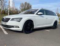 ŠKODA SUPERB jsme obuli na Alu kolo RIAL 8x18" ET44 5x112x57 a Sailun Ice Blazer Alpine EVO1 235/45 R18 98V XL