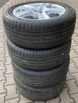 Alu kolo BROCK 7x16" ET35, 5x100x57 a Goodyear EfficientGrip Performance 205/55 R16 91V 80%