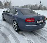 AUDI A8 jsme obuli na Alu kolo originál AUDI 8.5x20" ET33, 5x112x66.5 a Toyo Snowprox S954 255/45 R20 105V XL + čidla tlaku TPMS