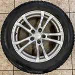 Alu kolo ANZIA 7.5x17" 5x120x72.5 ET42 a Nokian WR 3 SUV 225/60 R17 99V 60%