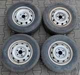 Plechový disk KFZ 8875 6Jx15 5x118x71,1 ET68 a Bridgestone Duravis R660 215/70 R15 C 109S 80%