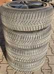 Alu kolo BROCK 8x18“ ET28, 5x112x66.5 a Pirelli Winter Sottozero 3 225/55 R18 102V XL AO 90%