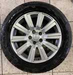 Alu kolo originál LAND ROVER 8x19“ ET53 5x120x72.5 a Goodyear Eagle Sport All SEASON 255/55 R19 111H XL RFT AOE 60%