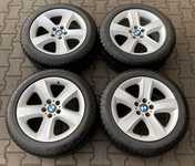 Alu kolo originál BMW 9x19" ET48 Přední 5x120x74, Zadní 5x120x72.5 a Dunlop Grandtrek WT M3 255/50 R19 107V XL 60%