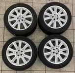 Alu kolo originál MERCEDES 8.5x19" ET68, 5x112x66.5 a Matador MP47 Hectorra 3 255/50 R19 107Y XL 30%