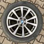 Alu kolo originál BMW 9x19" ET37 5x120x74 a Bridgestone Blizzak LM25 4x4 255/50 R19 107H RFT * 20%