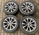 Alu kolo originál BMW 9x19" ET37 5x120x74 a Bridgestone Blizzak LM25 4x4 255/50 R19 107H RFT * 20%