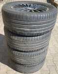 Alu kolo originál BMW 7x17" ET47, 5x120x72.5 a Nokian Powerproof 235/55 R17 103Y XL 10%