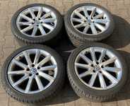 Alu kolo originál VW 8x18" ET44 5x112x57 a Continental ContiWinterContact TS810 Sport 245/40 R18 97V XL AO 70%