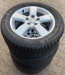 Alu kolo originál VW 6.5x16" ET50 5x112x57 a Continental ContiPremiumContact 2 205/55 R16 91V 50%