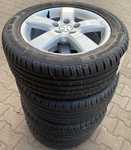 Alu kolo originál VW 6.5x16" ET50 5x112x57 a Continental ContiPremiumContact 2 205/55 R16 91V 50%