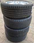 Alu kolo originál VW 6.5x16" ET50 5x112x57 a Continental ContiPremiumContact 2 205/55 R16 91V 50%