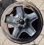 Plechový disk KFZ 6.5x16 5x115x70.3 ET41 + čidla tlaku TPMS