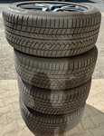 Alu kolo originál MERCEDES 9.5x20" ET43, 5x112x66.5 a Continental WinterContact TS 850 P 275/50 R20 113V XL MO 80% + čidla tlaku TPMS