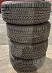 Alu kolo originál MERCEDES 9.5x20" ET43, 5x112x66.5 a Continental WinterContact TS 850 P 275/50 R20 113V XL MO 80% + čidla tlaku TPMS