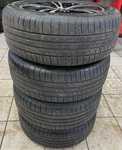 Alu kolo originál MERCEDES 7.5x17" ET40, 5x112x66.5 a Goodyear EfficientGrip Performance 225/55 R17 97Y MO 70% + čidla tlaku TPMS