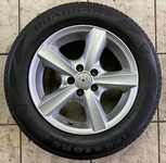 Alu kolo DEZENT 6.5x15" ET38, 5x100x57 a Firestone Roadhawk 195/65 R15 91H 70%