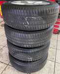 Alu kolo DEZENT 6.5x15" ET38, 5x100x57 a Firestone Roadhawk 195/65 R15 91H 70%