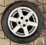 Alu kolo ALUETT 6x15" 4x108x65 ET25 a Dayton D210 195/65 R15 91H 70%