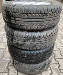 Alu kolo ALUETT 6x15" 4x108x65 ET25 a Dayton D210 195/65 R15 91H 70%
