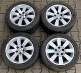 Alu kolo originál ŠKODA 7x16" ET37 5x112x57 a 2ks Fortune FSR801 205/55 R16 91H 10% a 2ks Maxxis MA-718 205/55 R16 91H 30%