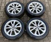 Alu kolo originál AUDI 7x17“ ET47, 5x112x57 a Tracmax X-Privilo TX-3 225/50 R17 98Y XL 80%