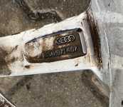 Alu kolo originál AUDI 7x17“ ET47, 5x112x57 a Tracmax X-Privilo TX-3 225/50 R17 98Y XL 80%