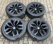 Alu kolo originál BMW X5 Přední 5x120x74 10x20" ET40 a Dunlop SP Sport Maxx GT 275/40 R20 106W XL * RUNFLAT 40%, Zadní 5x120x74 11x20" ET37 a Dunlop SP Sport Maxx GT 315/35 R20 110W XL * RUNFLAT 30%