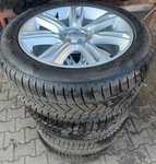 Alu kolo originál LAND ROVER 8.5x20“ ET45 5x108x63.3 a Pirelli Scorpion Winter 255/50 R20 109V XL 70% + čidla tlaku TPMS