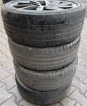 Alu kolo originál ŠKODA 7x18" ET39, 5x100x57 a Bridgestone Potenza RE050A 215/45 R18 89W 5%