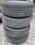 Alu kola originál HYUNDAI 7.5x19“ ET49.5, 5x114.3x67 a Kumho Crugen HP91 235/55 R19 105W XL 90% + čidla tlaku TPMS