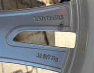 Alu kolo originál VOLVO 7.5x18" 5x108x63.3 ET50.5 a Continental WinterContact TS850 P 235/60 R18 107H XL