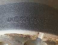 Alu kolo originál AUDI 9.5x21" ET36, 5x112x66.5 + čidla tlaku TPMS
