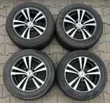 Alu kolo RSW 6.5x15" 4x108x65 ET15 a Continental ContiEcoContact 3 185/65 R15 88T 30%
