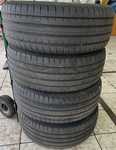 Alu kolo 8.5x21" ET55 6x139.7x93.1 a Goodyear Eagle F1 Asymmetric 5 275/45 R21 107H 30% + čidla tlaku TPMS