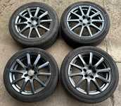 Alu kolo RIAL 7x17" ET40, 5x112x66.5 a Continental ContiSportContact 5 225/45 R17 91Y 10%