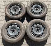 Plechový disk KFZ 8380 6Jx15 5x100x57 ET38 a Lassa Snoways 4 + 195/65 R15 91H 99%