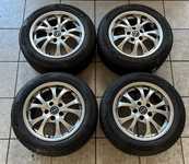 Alu kolo Alutec Nitro 7.5x16" 5x110x65 ET38 a Barum Polaris 6 205/55 R16 91H 99%  + čidla tlaku TPMS