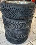 Alu kolo Alutec Nitro 7.5x16" 5x110x65 ET38 a Barum Polaris 6 205/55 R16 91H 99%  + čidla tlaku TPMS