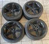 Alu kolo originál AUDI 9.5x20" ET36, 5x112x66.5 a Michelin Pilot Alpin PA4 255/40 R20 101V XL