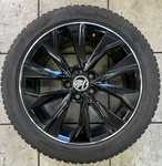 Alu kolo originál ŠKODA 7x16" ET46, 5x100x57 a Michelin Alpin 5 215/45 R16 90H XL 50%