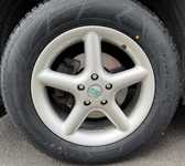MAZDA CX-5 jsme obuli na Alu kolo PROLINE 7.5x17“ ET38, 5x114.3x67 a Sailun Ice Blazer Alpine EVO1 225/65 R17 106H XL + čidla tlaku TPMS