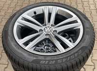 Alu kolo originál VW Arteon 8x18" ET40, 5x112x57 a Pirelli Winter Sottozero 3 245/45 R18 96V s-i 95%